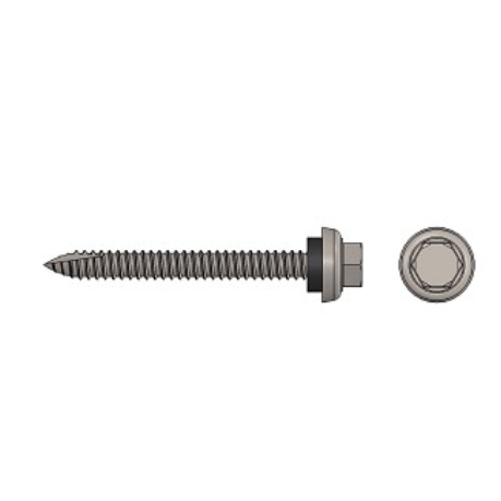 1/4-14×2.5″ Wood Screws for S-5! SolarFoot and S-5 Brackets (50pc)