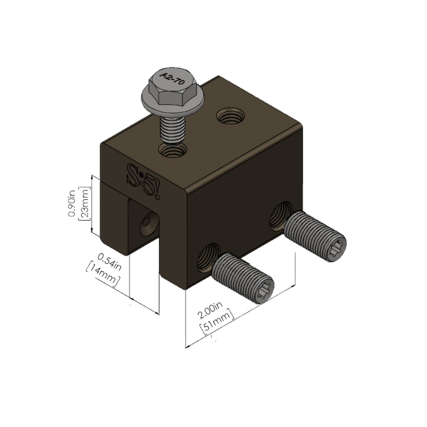 S-5-S Seam Clamp - Bronze