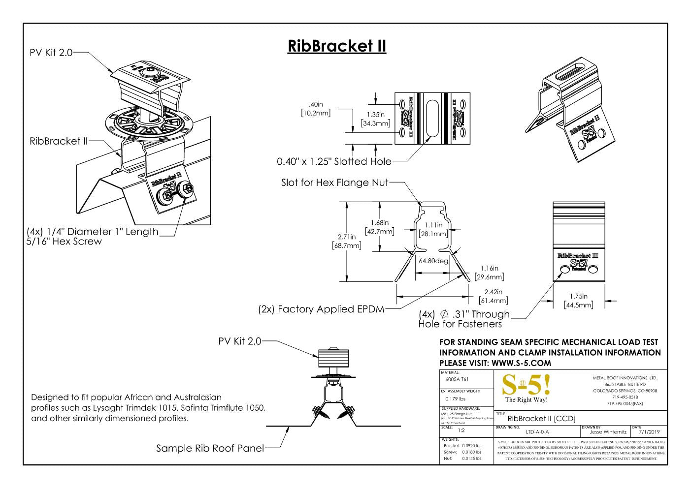 RibBracket II