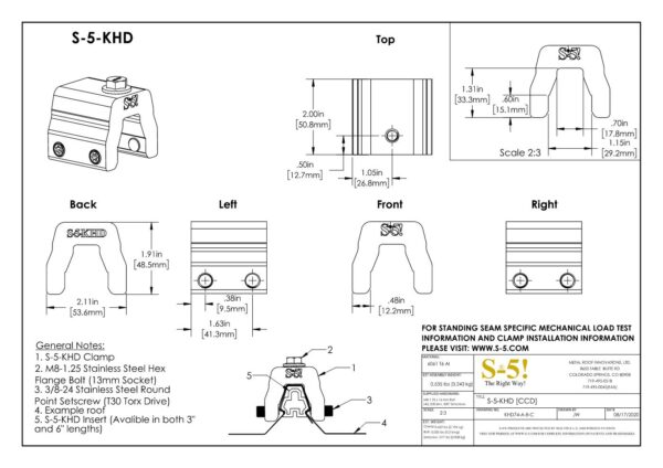 s-5-khd clamp cad drawing